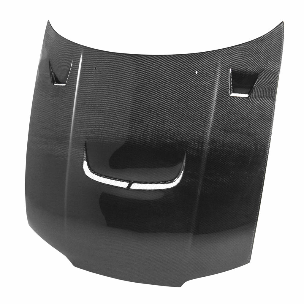 Seibon JU-style carbon fiber hood for 1995-1996 Nissan R33 GT-R - HD9596NSR33-JU