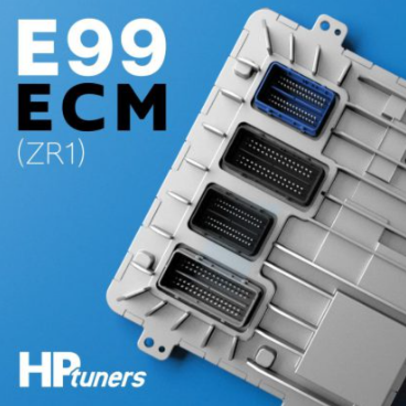 HP Tuners E99 ECM upgrade service for 2019 Corvette ZR1 PCM-00-E99-U