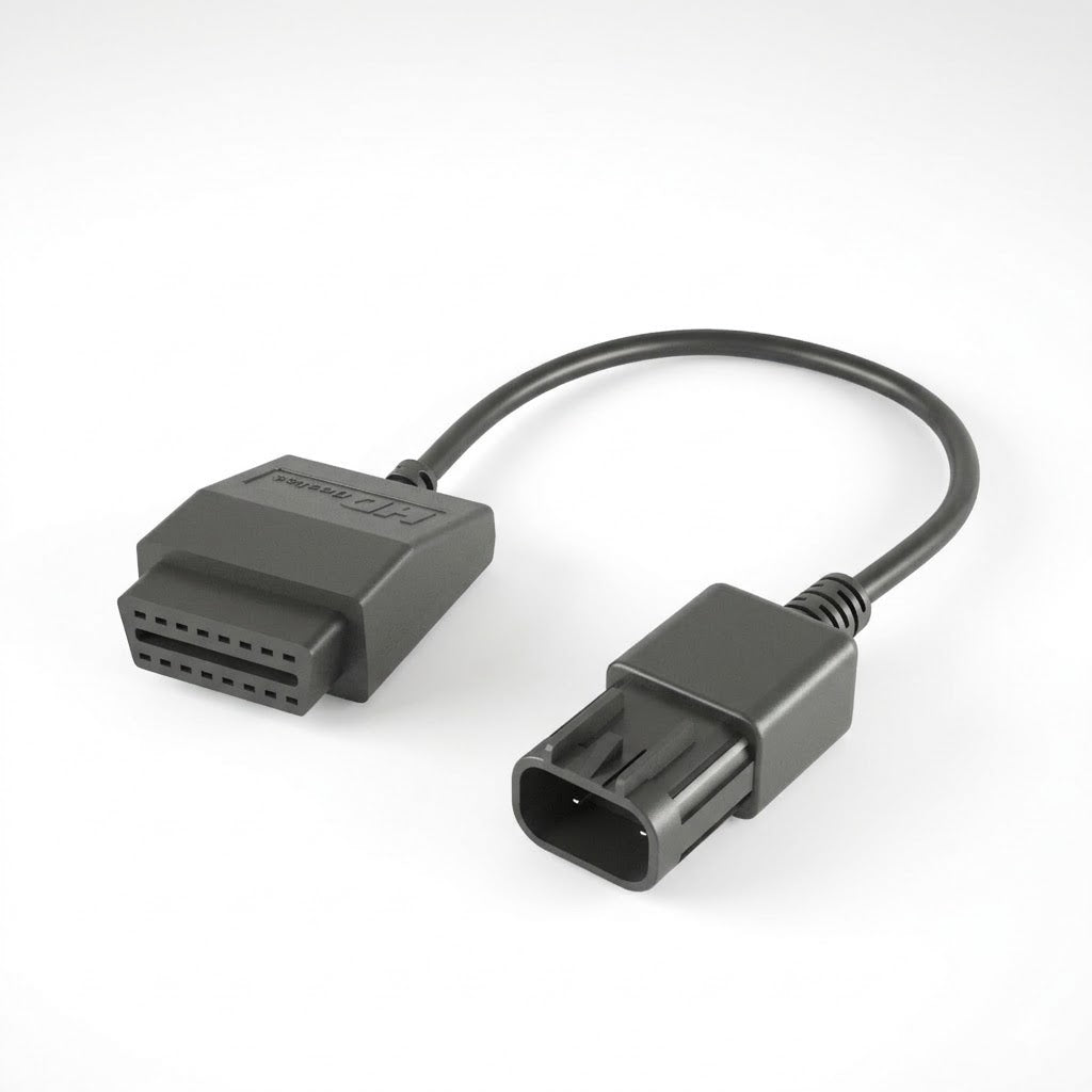 HP Tuners Polaris and Indian OBDII adapter cable for MPVI interfaces H-002-08