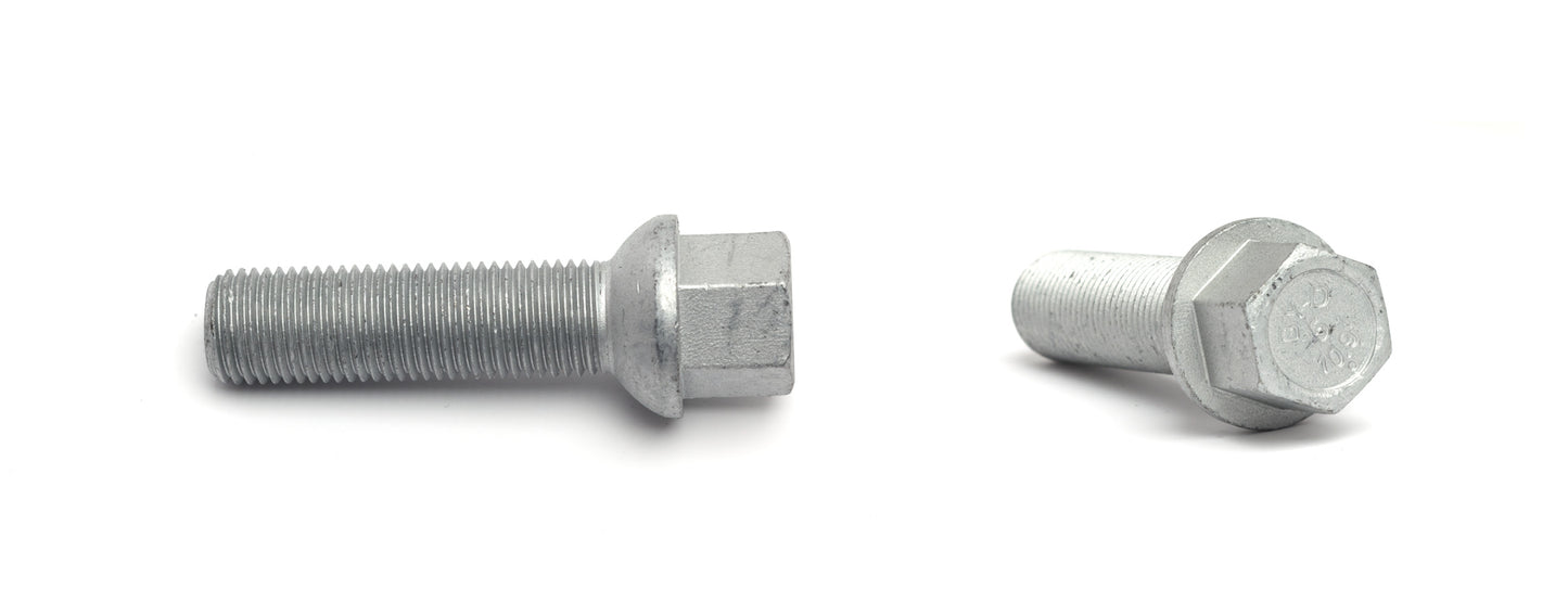 H&R 1453703 replacement wheel bolt 14x1.5 37mm VW Audi ball 17mm head