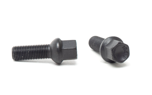 H&R 1454003SW set of 10 replacement wheel bolts 14x1.5 40mm VW Audi ball black