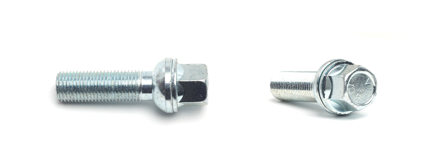 H&R 14545033 set of 10 replacement wheel bolts 14x1.5 45mm Audi ball