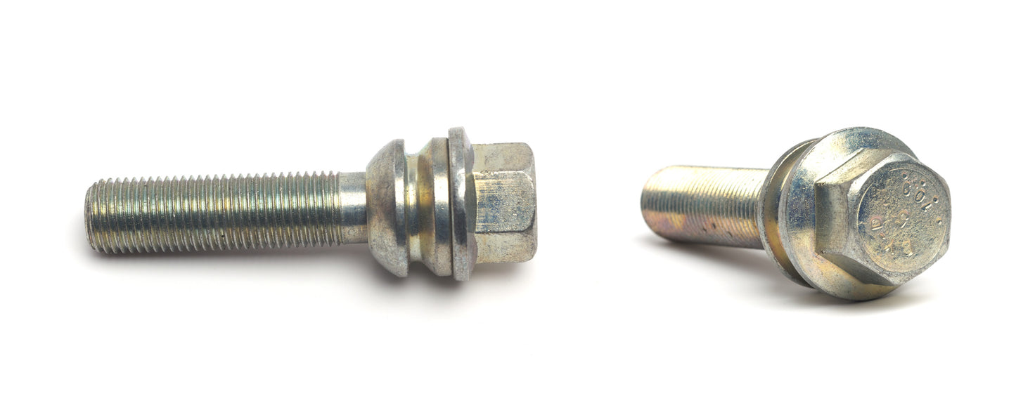 H&R 1455907 set of 10 replacement wheel bolts 14x1.5 59mm Porsche 19mm head
