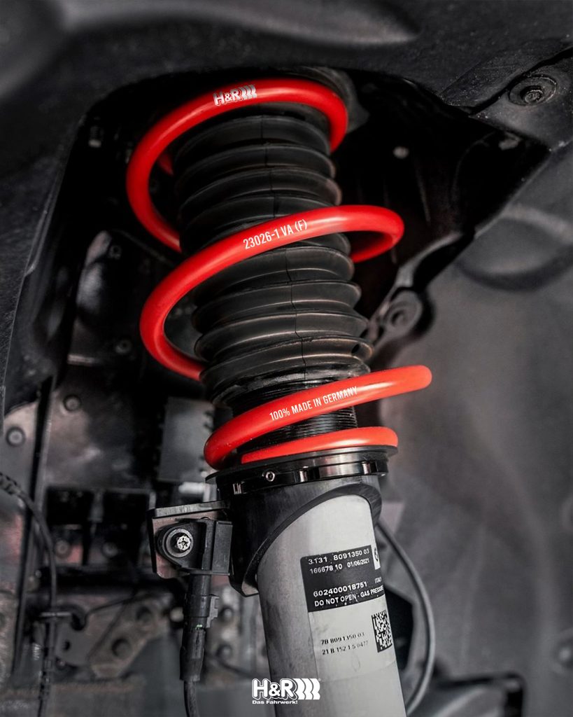 H&R 23026-2 VTF adjustable lowering springs for 2022-2026 BMW M3 and M4 Competition xDrive models
