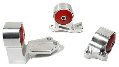 Innovative 88-91 Civic B-Series Silver Aluminum Mounts 85A Bushings (Cable to Hydro Conversion)