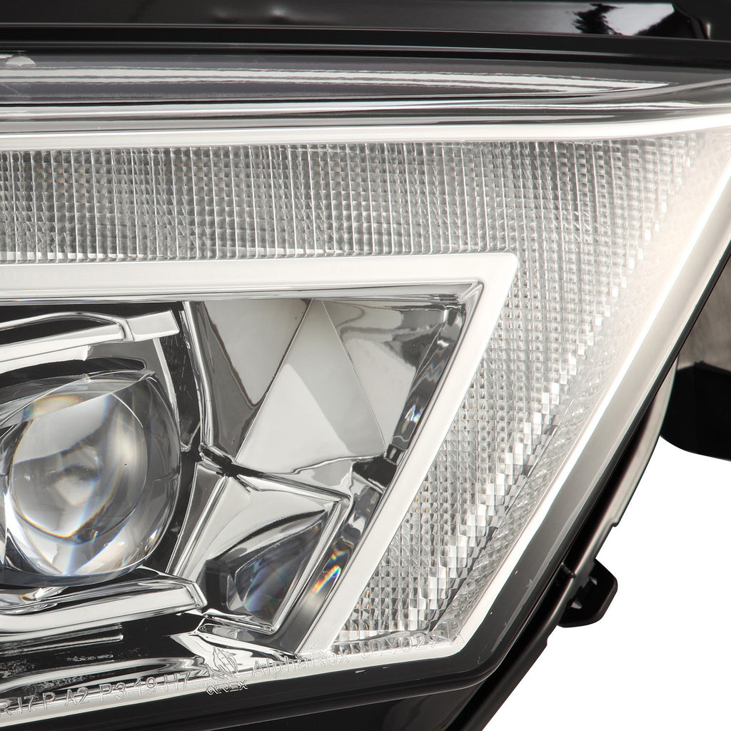 AlphaRex 880809 14-22 Toyota 4Runner MK II NOVA-Series LED Projector Headlights Chrome - 880809