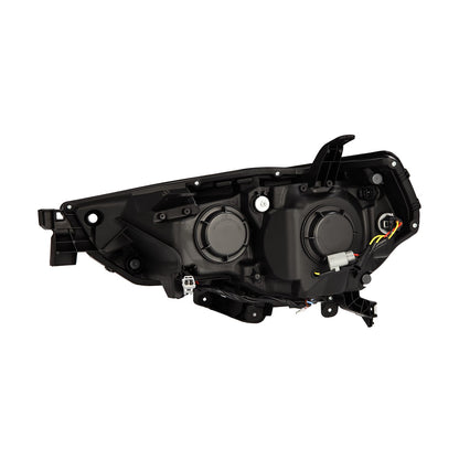AlphaRex 14-20 Toyota 4Runner MK II PRO-Series Halogen Projector Headlights Black - 880814 AlphaRex