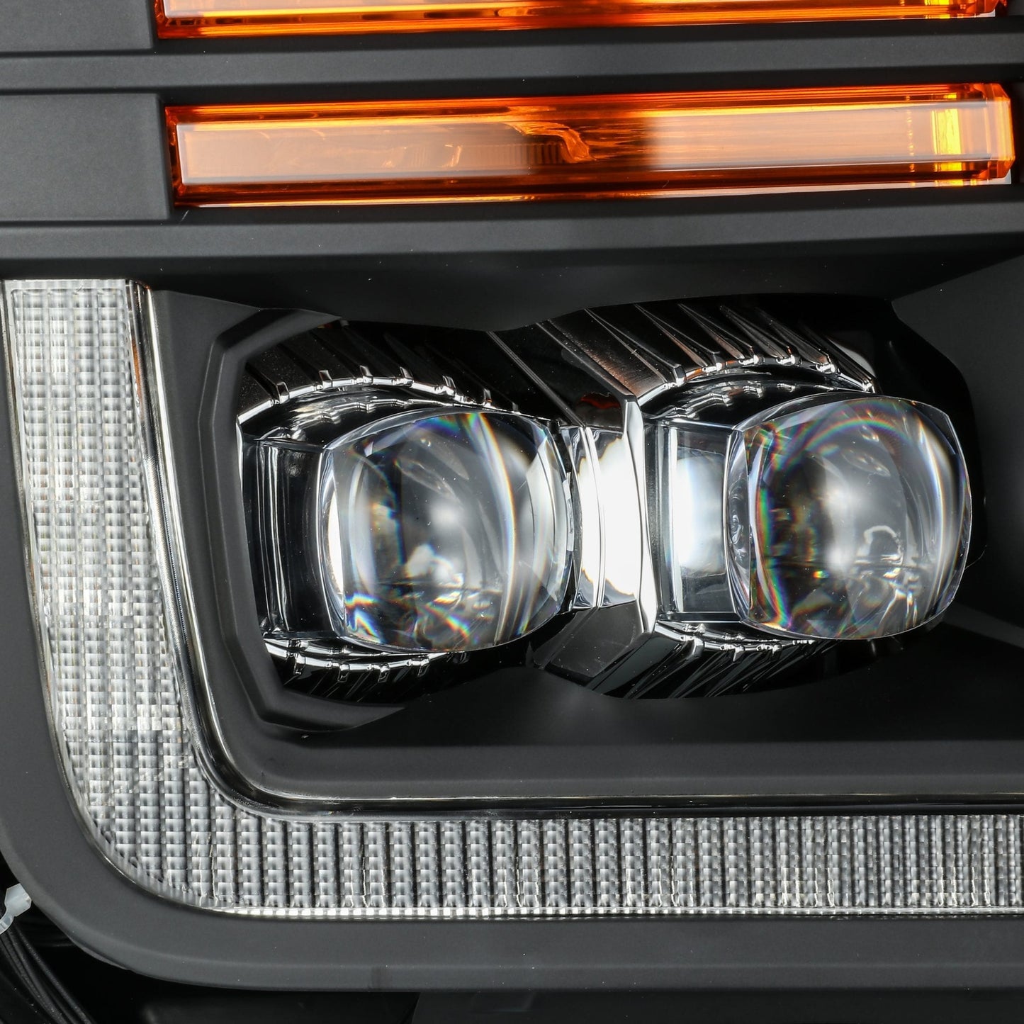 AlphaRex 18-20 Ford F150 NOVA-Series LED Projector Headlights Black - 880182 AlphaRex