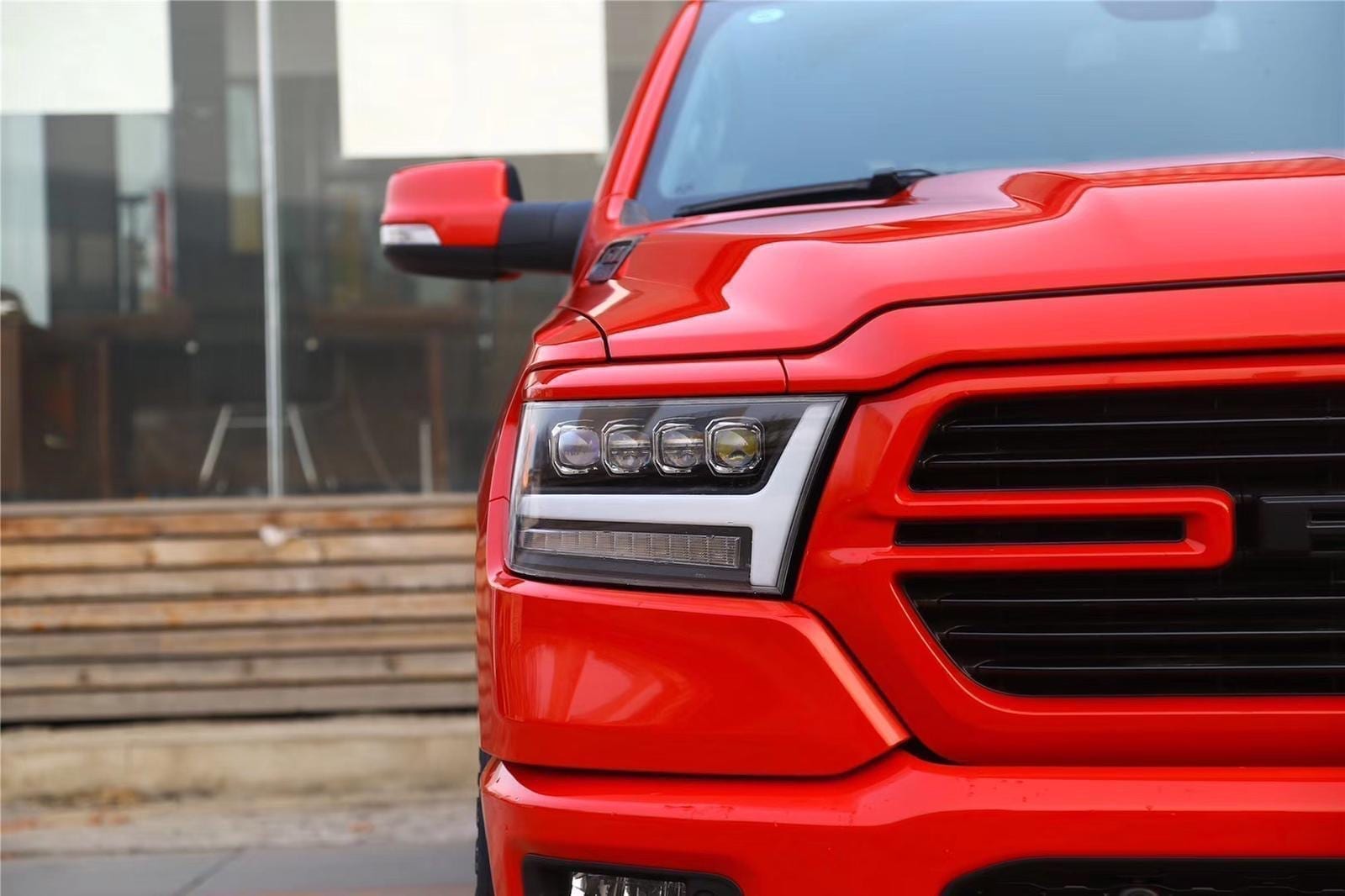 AlphaRex 19-23 Ram 1500 NOVA-Series LED Projector Headlights Black (ETA late Dec) - 880518 AlphaRex