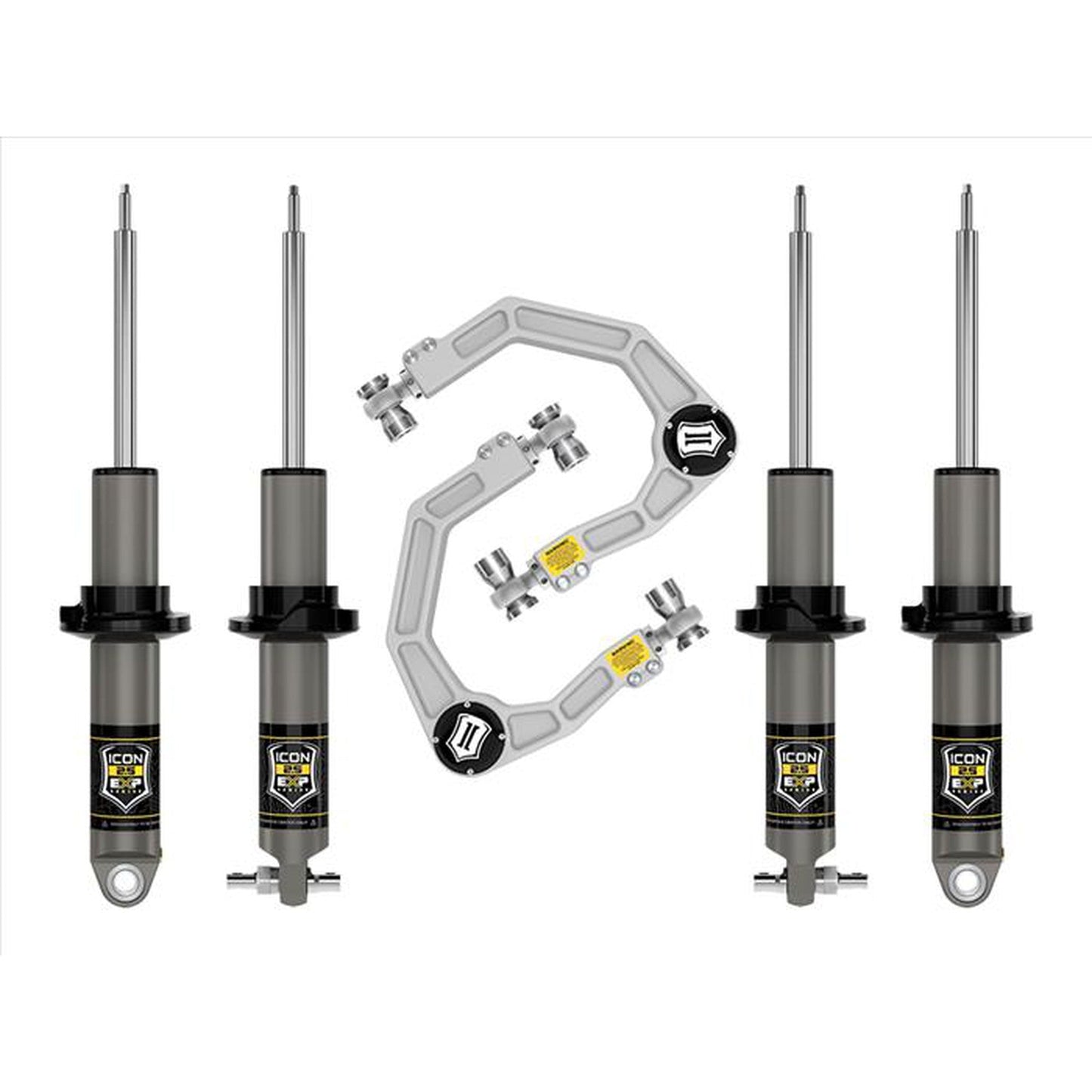 2021+ Ford Bronco Hoss 2.0 Stage 2 Suspension System Billet UCA (2- 3in Lift)