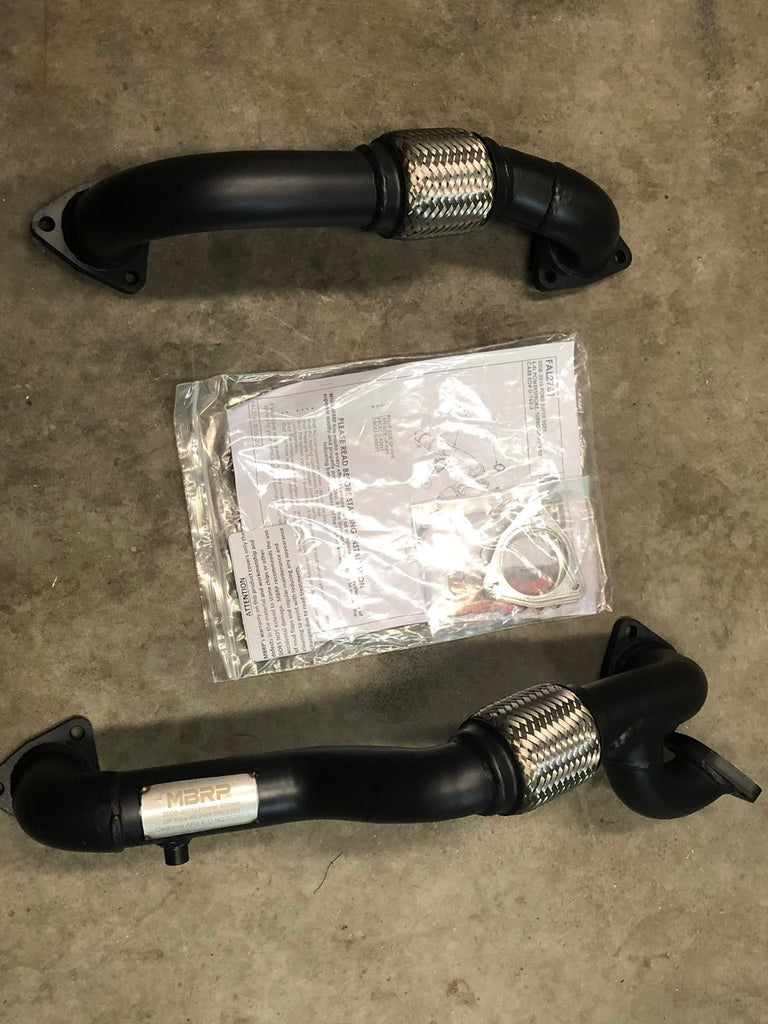 MBRP 4" Heavy Duty Up-pipe Kit AL, Installer Series, Ford F-250/350/450 6.4L Powerstroke 2008 - 2010