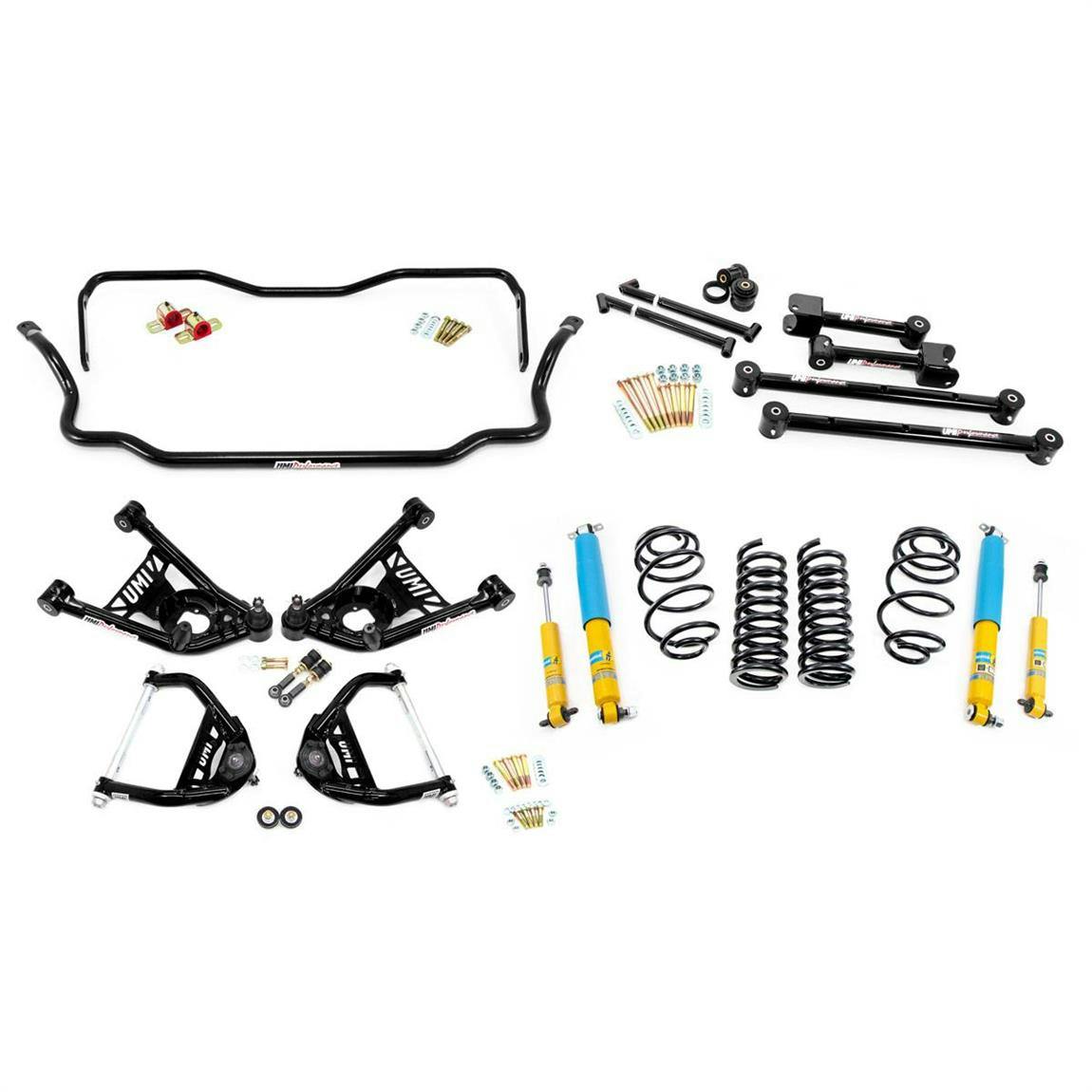 UMI Performance 68-72 GM A-Body Lowering Kit 1in Lowering- SS103050