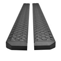 Westin Grate Steps Running Boards Textured Black - 27-74725