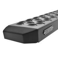 Westin Grate Steps Running Boards Textured Black - 27-74725