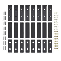 Westin Grate Steps Running Boards Textured Black - 27-74725
