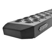 Westin Grate Steps Running Boards Textured Black - 27-74725