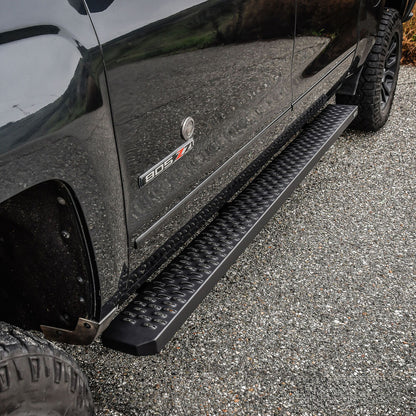 Westin Grate Steps Running Boards Textured Black - 27-74755