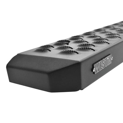 Westin Grate Steps Running Boards Textured Black - 27-74755