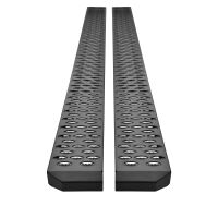 Westin Grate Steps Running Boards Textured Black - 27-74765