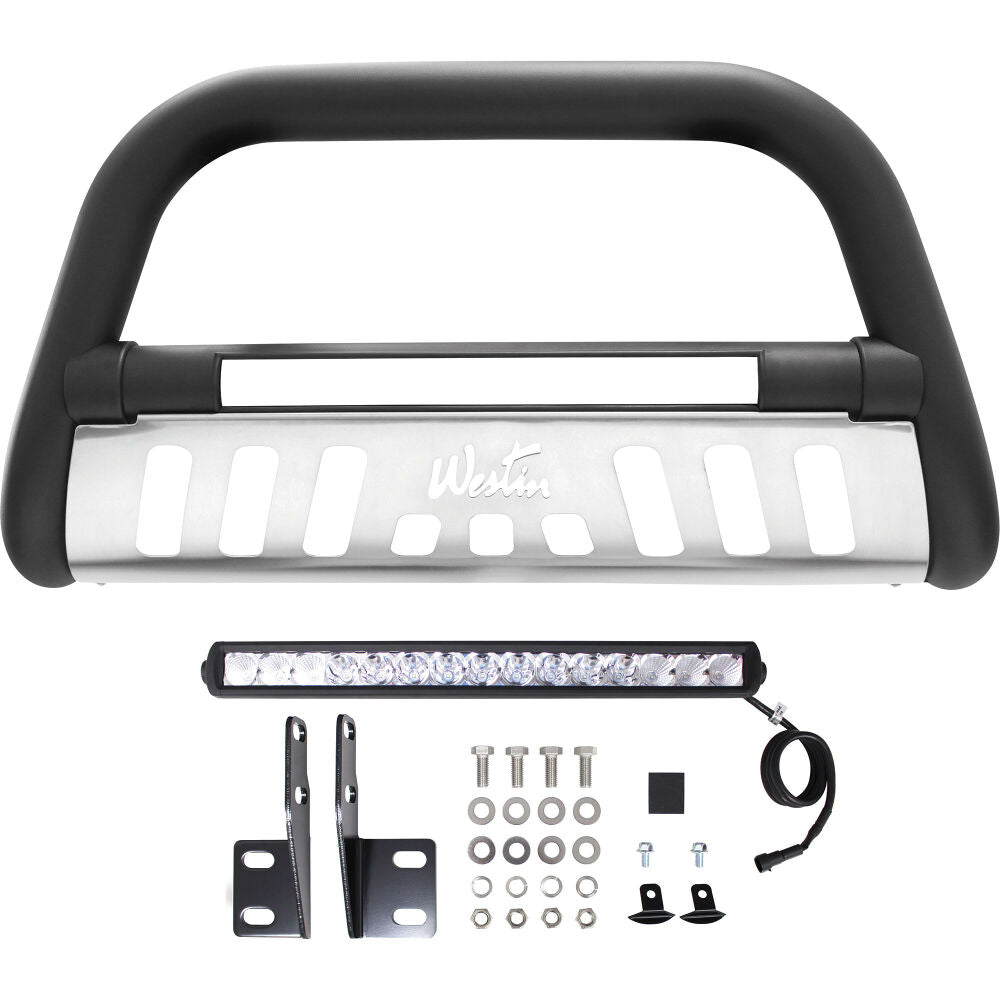 Westin Ultimate LED Light Bull Bar Textured Black - 32-2255L