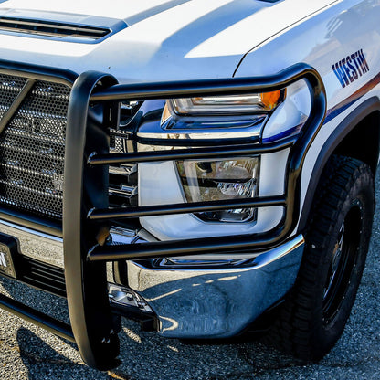 Westin HDX Grille Guard Black For 2020-2023 Chevrolet Silverado 2500 / 3500 HD - 57-3995 Westin