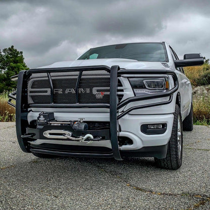 Westin HDX Winch Mount Grille Guard Black For 2019-2024 Ram 1500 - 57-93975A Westin