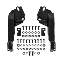 Westin HDX 1-Piece Winch Mount Grille Guard Black - 57-93975