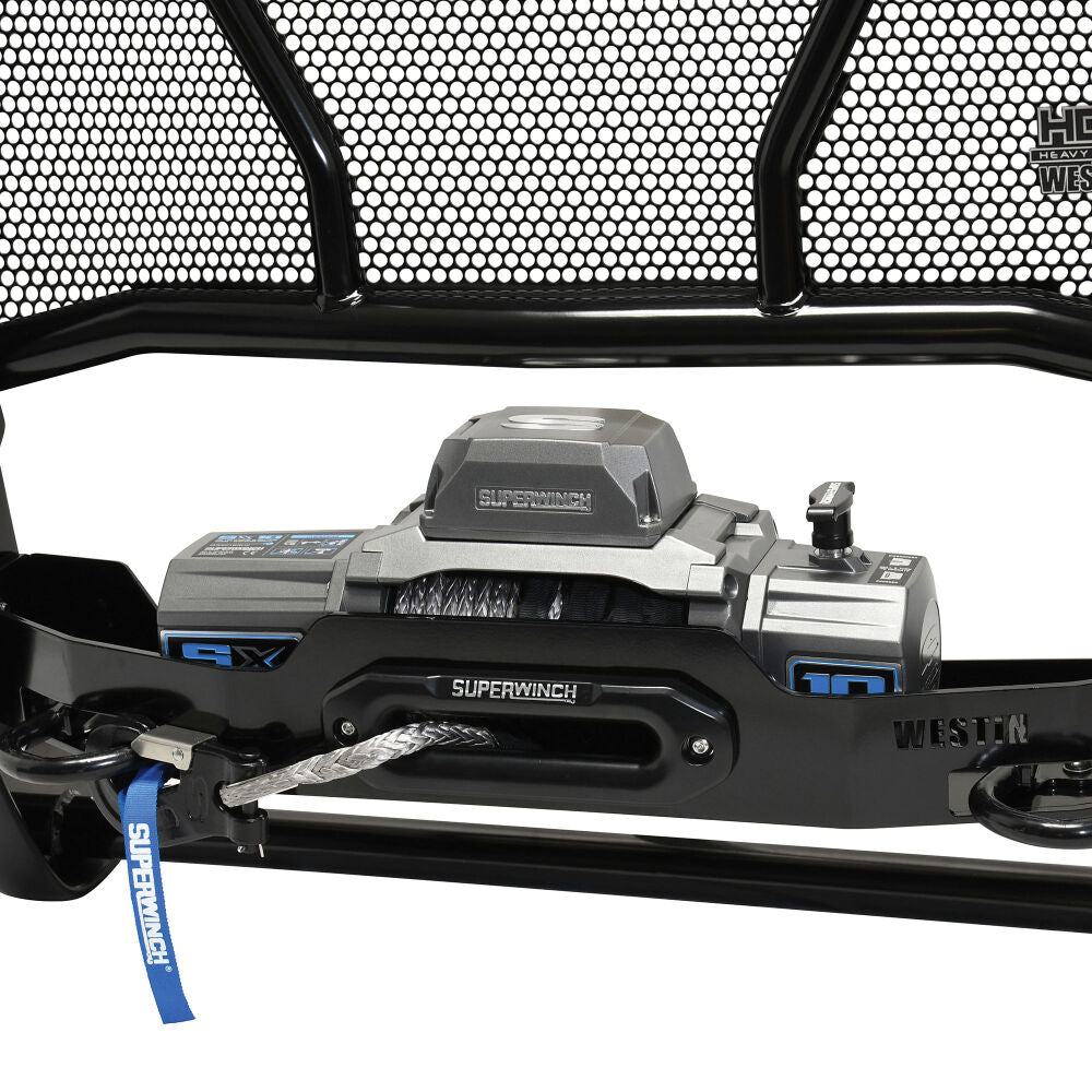 Westin HDX Winch Mount Grille Guard Black For 2021-2023 Ford F-150 - 57-94065A Westin