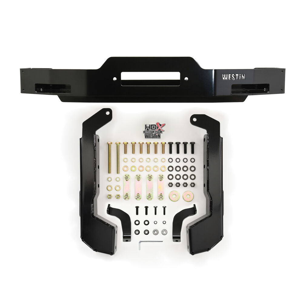 Westin HDX Winch Mount Grille Guard Black For 2021-2023 Ford F-150 - 57-94065A Westin