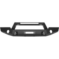 Westin WJ2 Full Width Front Bumper With LED Light Bar Mount Textured Black - 59-80125