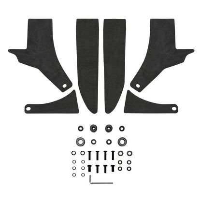 Westin Pillar LED Light Mount Brackets Textured Black - 62-41085