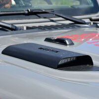 Westin LED Light Hood Scoops Textured Black - 62-41115