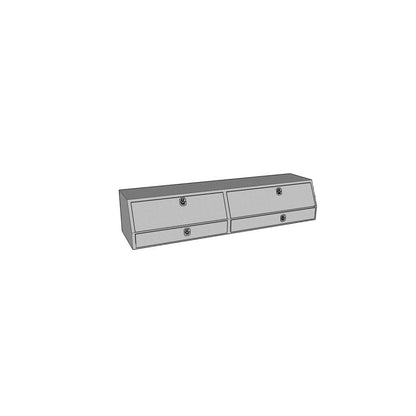 Westin Brute Contractor TopSider Tool Box - 80-TBS200-90D-BD