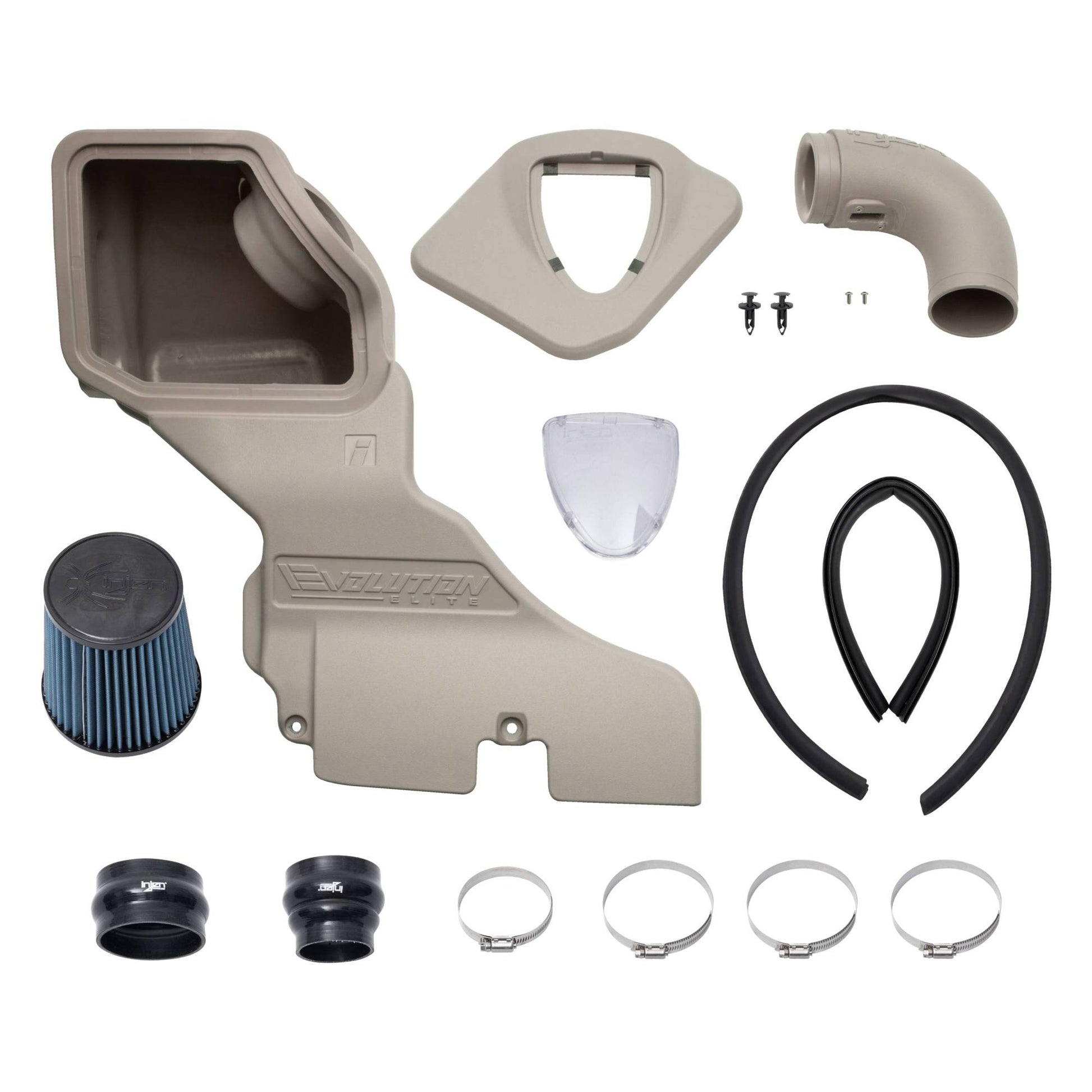 Injen Flat Dark Earth Cold Air Intake 2024-2026 Toyota Tacoma 2.4L Turbo - EVO2201FDE