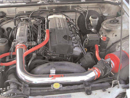 Injen Cold Air Intake Polished 1989-1990 Nissan 240SX 2.4L - IS1910P