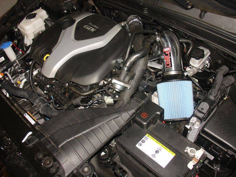 Injen SP Short Ram Cold Air Intake System Black 2011-2015 Kia Optima & 2011-2014 Hyundai Sonata 2.0L Turbo - SP1330BLK