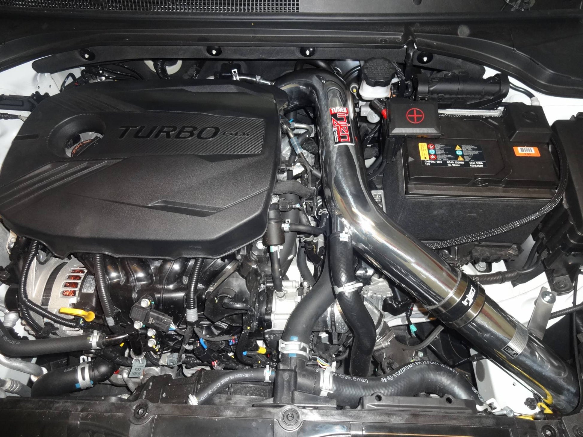 Injen SP Cold Air Intake System Black 2017-2023 Hyundai & Kia 1.6T GDI - SP1342BLK