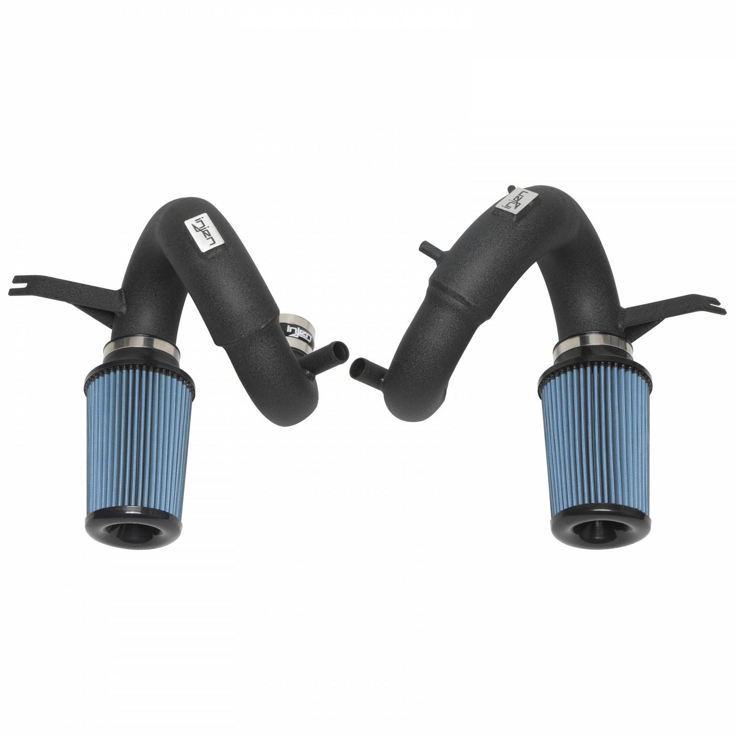 Injen SP Short Ram Cold Air Intake System Wrinkle Black 2018-2023 Kia Stinger 3.3L Twin Turbo - SP1350WB