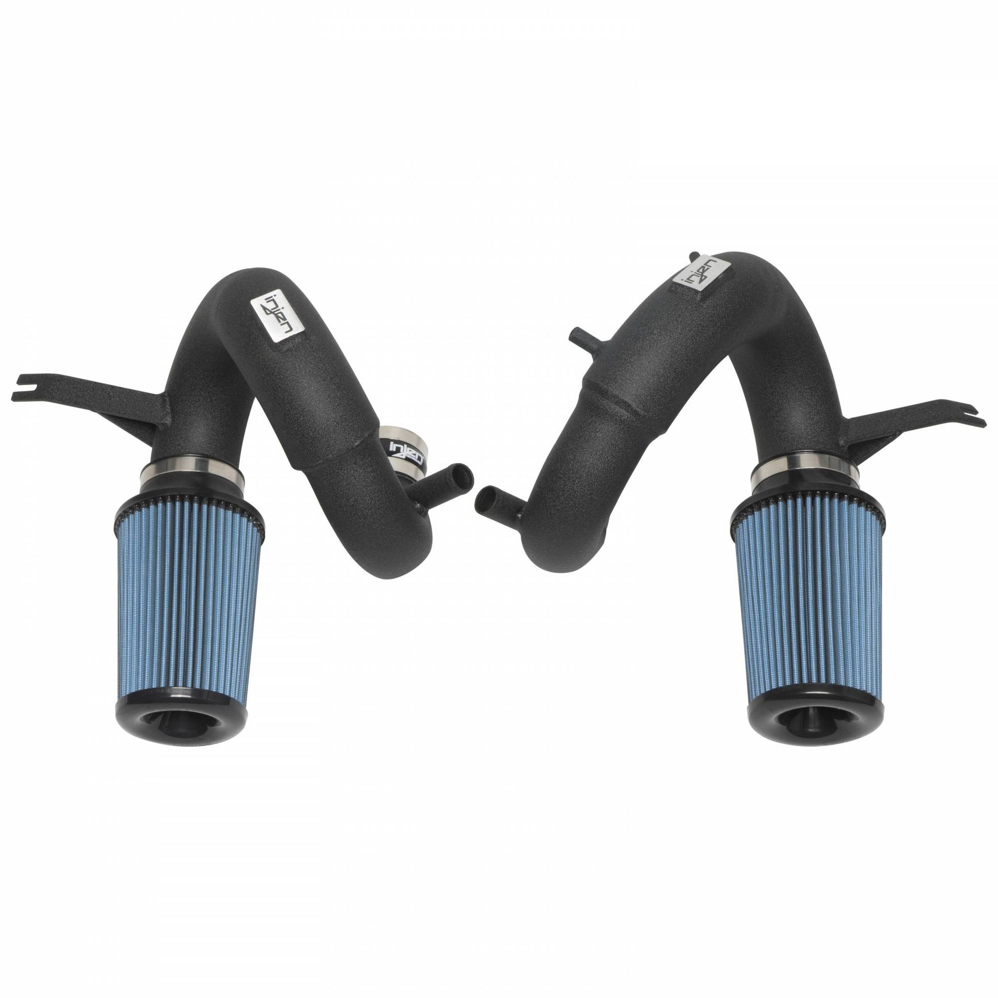 Injen SP Short Ram Cold Air Intake System Wrinkle Black 2018-2023 Kia Stinger 3.3L Twin Turbo - SP1350WB