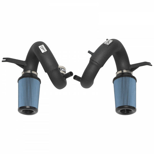 Injen SP Short Ram Cold Air Intake System Wrinkle Black 2018-2023 Kia Stinger 3.3L Twin Turbo - SP1350WB
