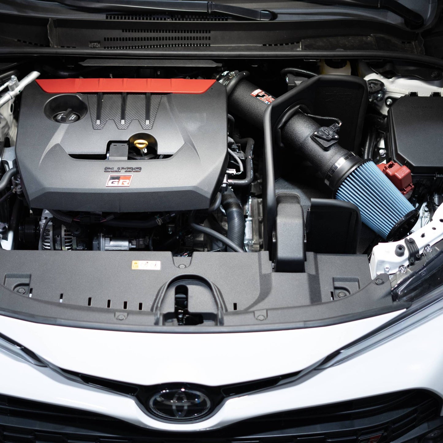 Injen SP Series Wrinkle Black Short Ram Cold Air Intake for 2023-2025 Toyota GR Corolla - SP2082P