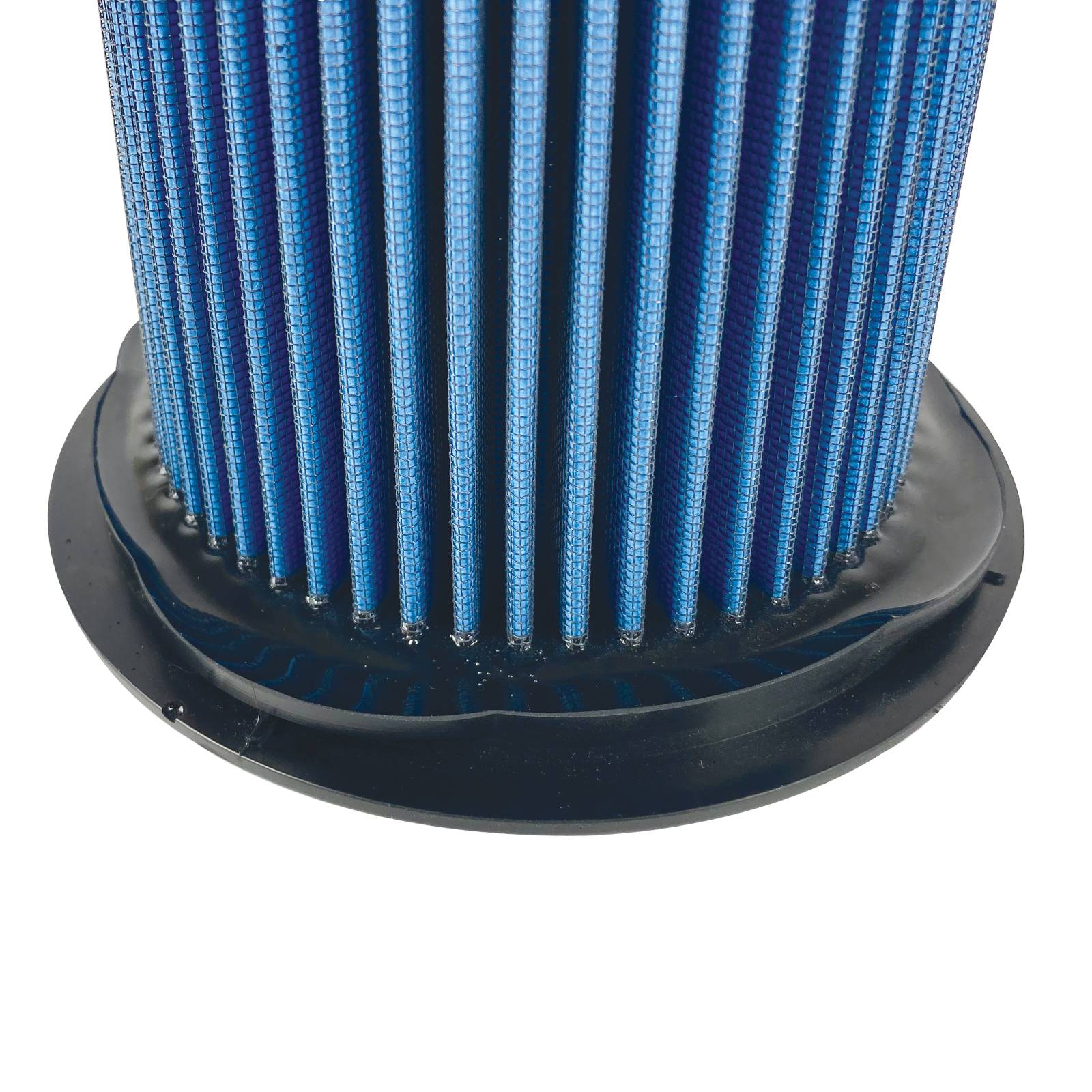 Injen SuperNano-Web Air Filter 5.00in Flange 8in Twist Lock Base 7.90in Height - X-1116-BB