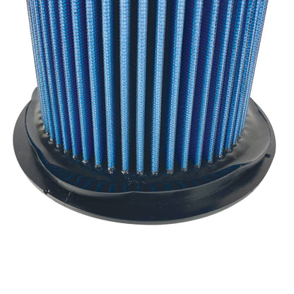 Injen SuperNano-Web Air Filter 5.00in Flange 8in Twist Lock Base 7.90in Height - X-1116-BB