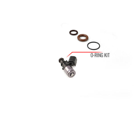 Injector Dynamics O-Ring/Seal Service Kit For Injector With 11mm Top Adapter & 14mm Bottom O-Rings - SK.60.11.14