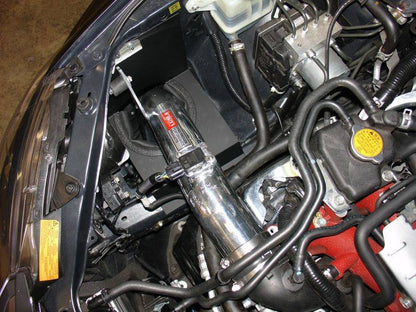 Injen SP1205wr wrinkle red Cold Air Intake for 2014 Subaru Impreza WRX STI and WRX 2.5L Turbo with heat shield and SuperNano-Web dry air filter