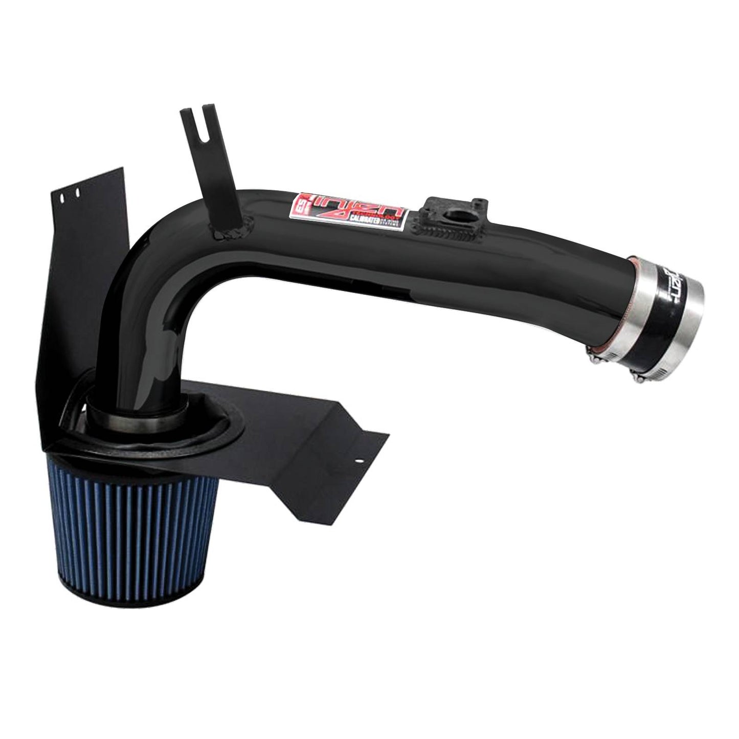 Injen SP1205BLK Black Cold Air Intake for 2014 Subaru Impreza WRX STI and WRX 2.5L Turbo with heat shield and SuperNano-Web dry air filter