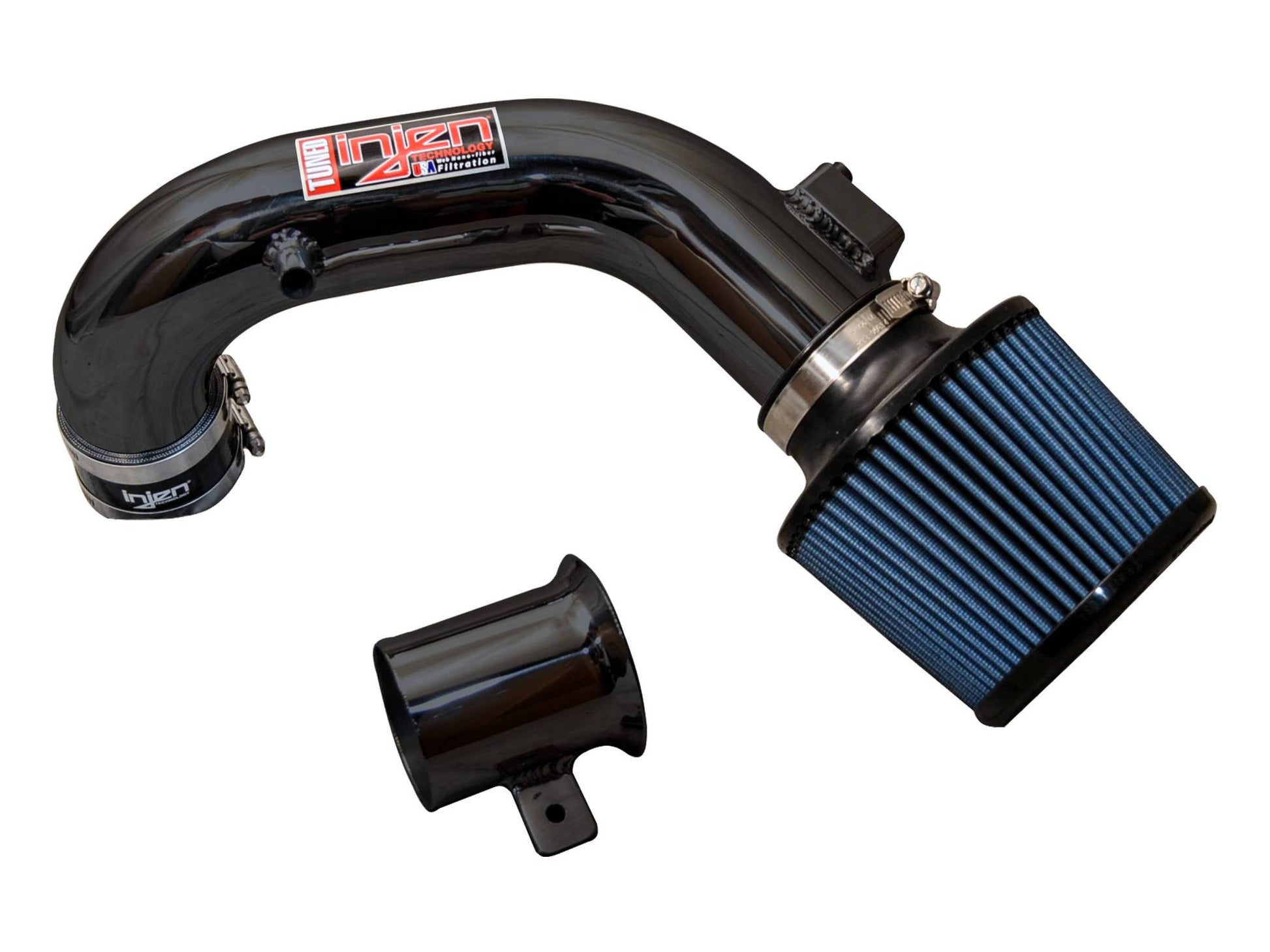 Injen SP2035BLK Black Short Ram Air Intake for 2015-2017 Toyota Camry 2.5L with 6061-T6 aluminum tubing and SuperNano-Web dry air filter