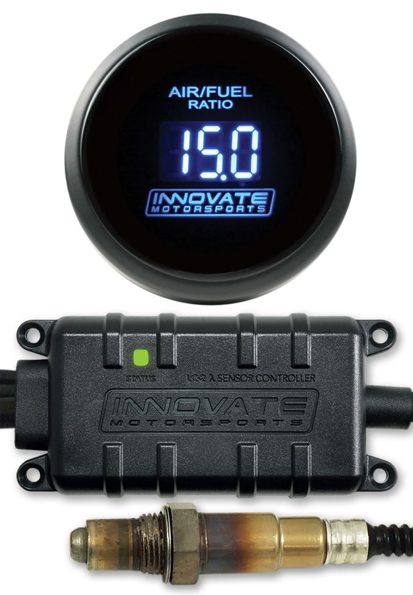 Innovate Motorsports 3795 DB Blue wideband air fuel gauge kit