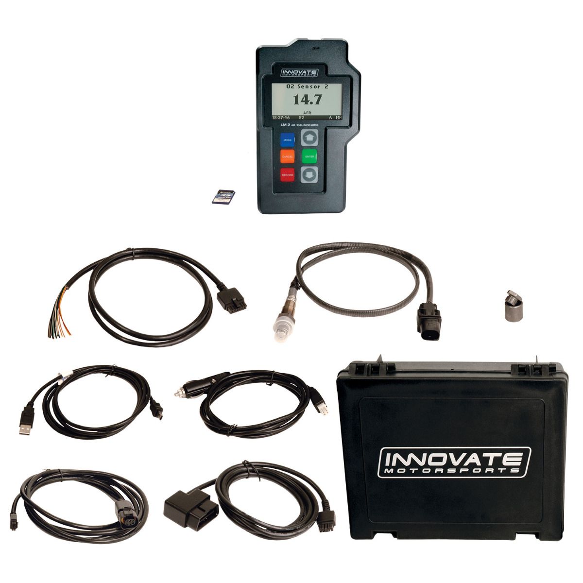 Innovate Motorsports 3806 LM-2 single channel wideband meter with OBD-II