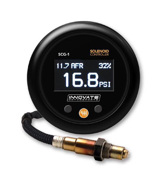 Innovate Motorsports 3882 SCG-1 solenoid boost controller and wideband gauge kit